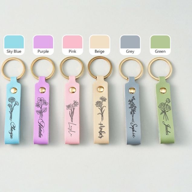 Porte-clés Marguerite Fait Main Avec Perles, Porte-clés Personnalisé Avec Nom, Joli Bijou De Sac, Cadeau De Rentrée Scolaire Ou D'amitié - MyFaceSocksFR