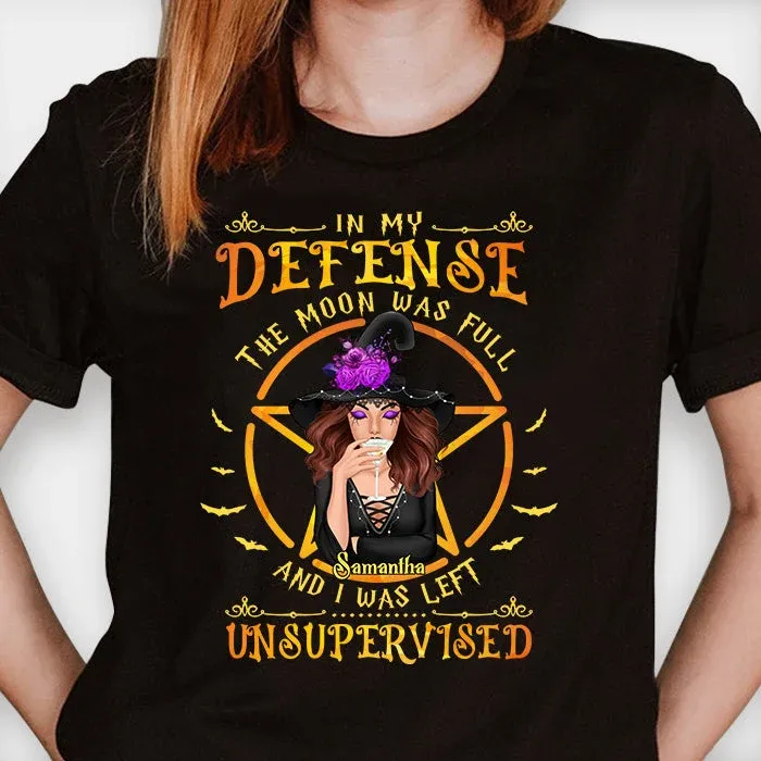 Personalisiertes Halloween-T-Shirt „In Einer Welt Voller Prinzessinnen, Sei Eine Hexe" – Unisex-T-Shirt Mit Gruseligem Grafikprint, Lustiges Halloween-Geschenk Für Frauen Und Männer - MyFaceSocksDE