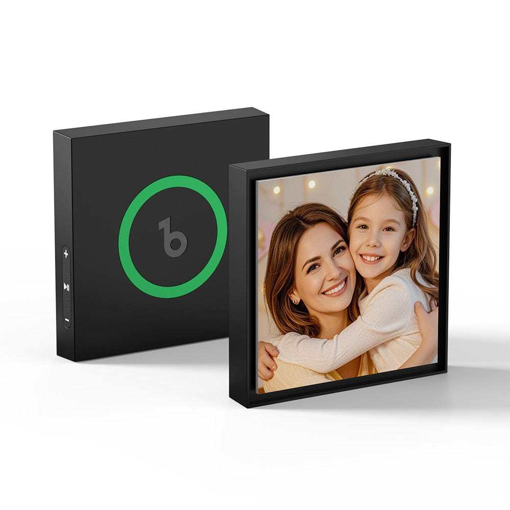 Neuer 5.0-upgrade-kühlschrankmagnet Mit Individuellem Musikfoto Und Bis Zu 6 Liedern. Muttertagsgeschenke Für Mama - MyFaceSocksDE