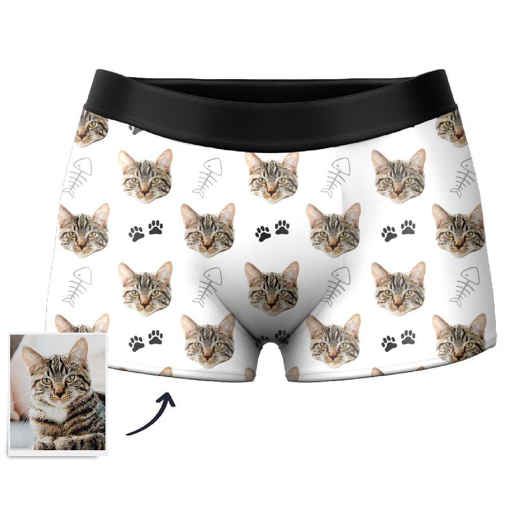 Personalisierte Katze Unterhosen Unterwäsche