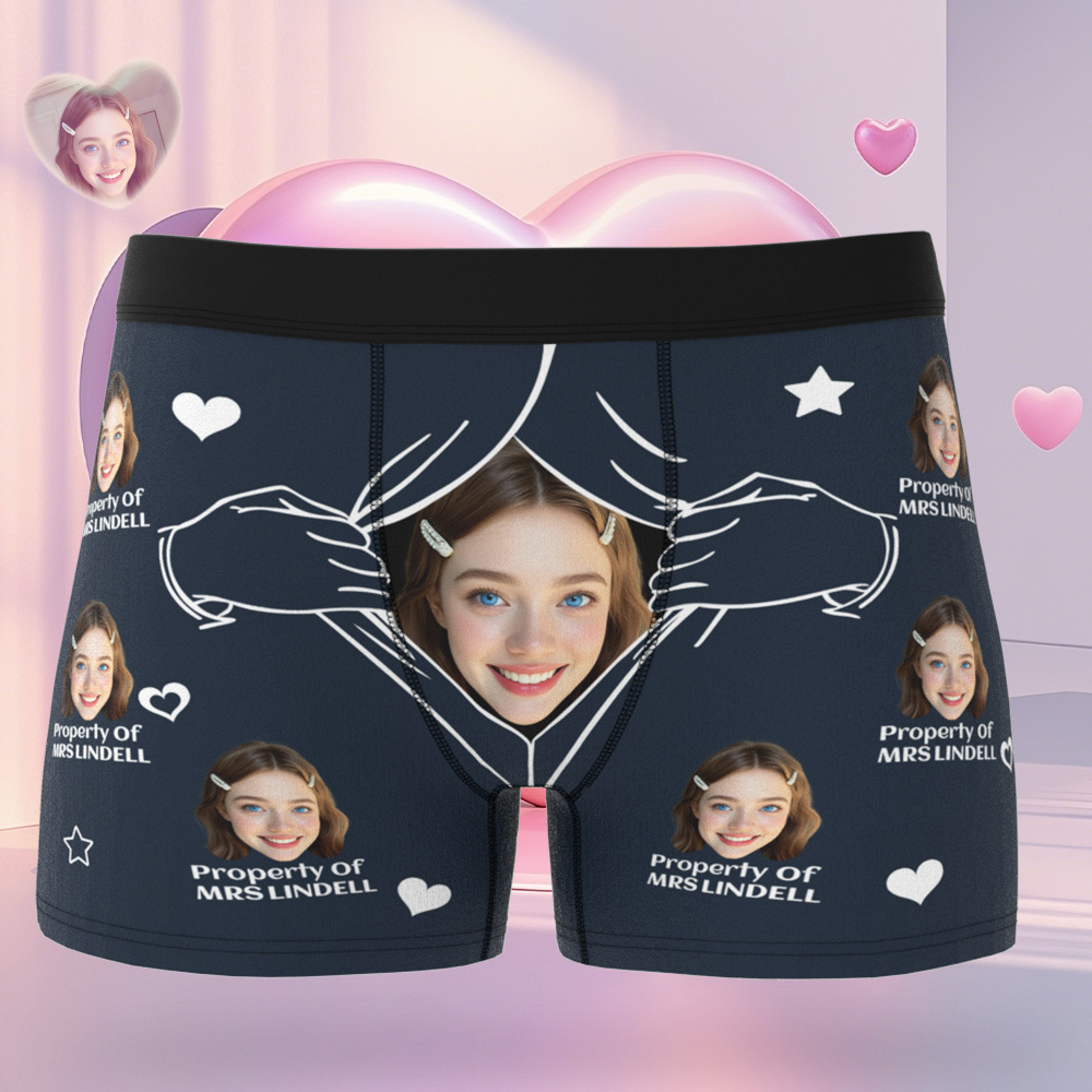 Benutzerdefinierte Gesicht Herren Boxer Unterwäsche Personalisierte Foto Lustige Eigenschaft Von Herren Boxer Briefs - MyFaceSocksDE