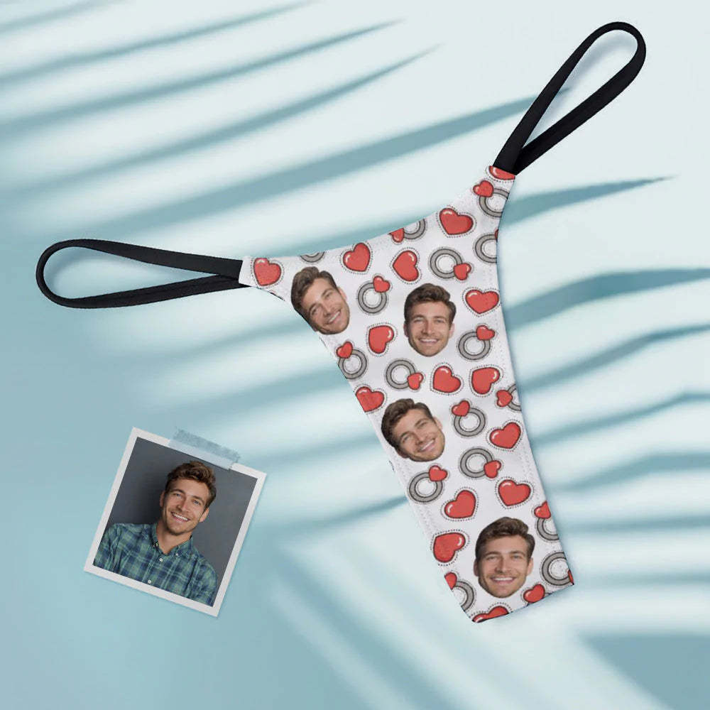 Der Tanga-zapfen-liebes-ring Der Benutzerdefinierten Gesichts-frauen - GesichtSocken