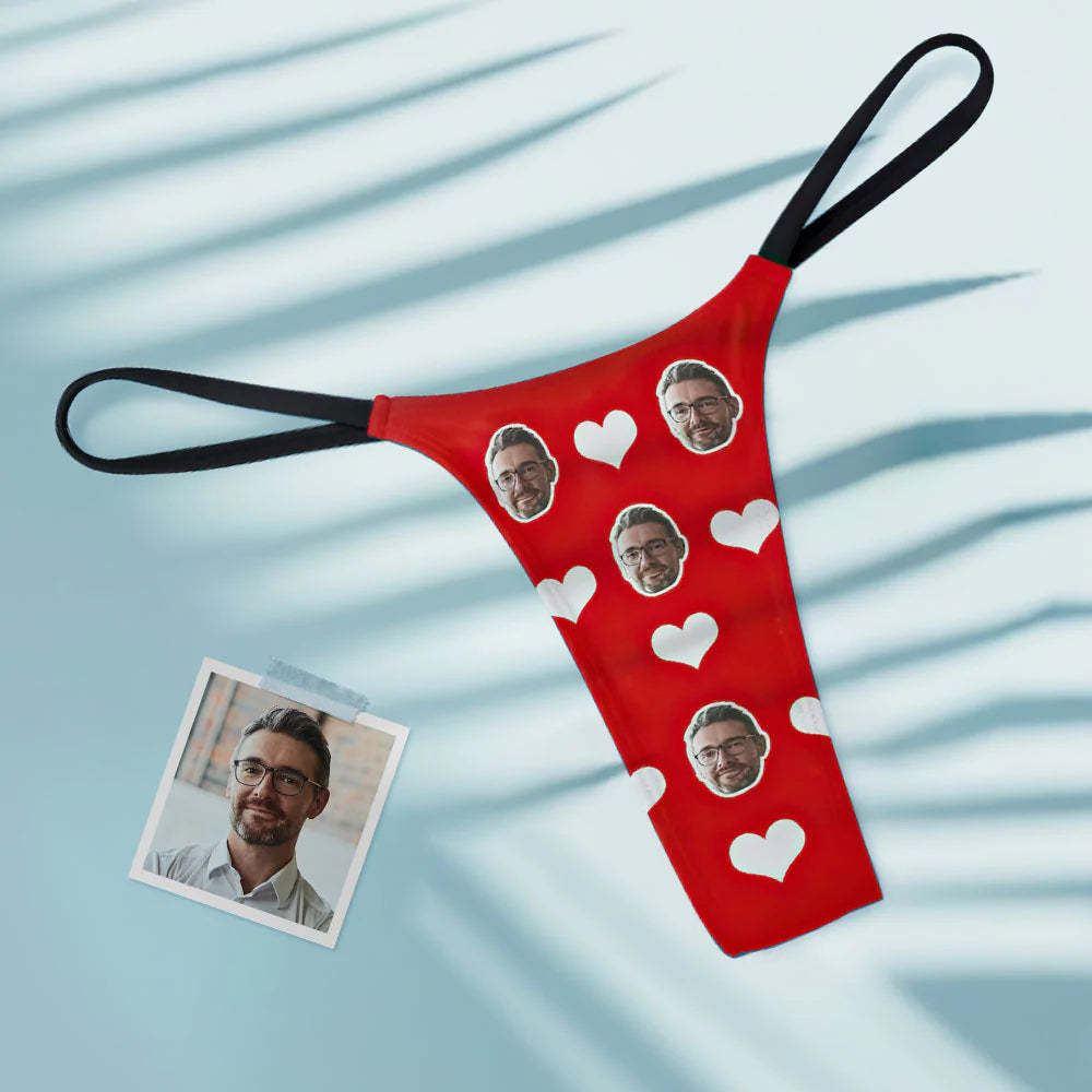Der Tanga-zapfen Der Kundenspezifischen Gesichts-liebes-herz-frauen - GesichtSocken