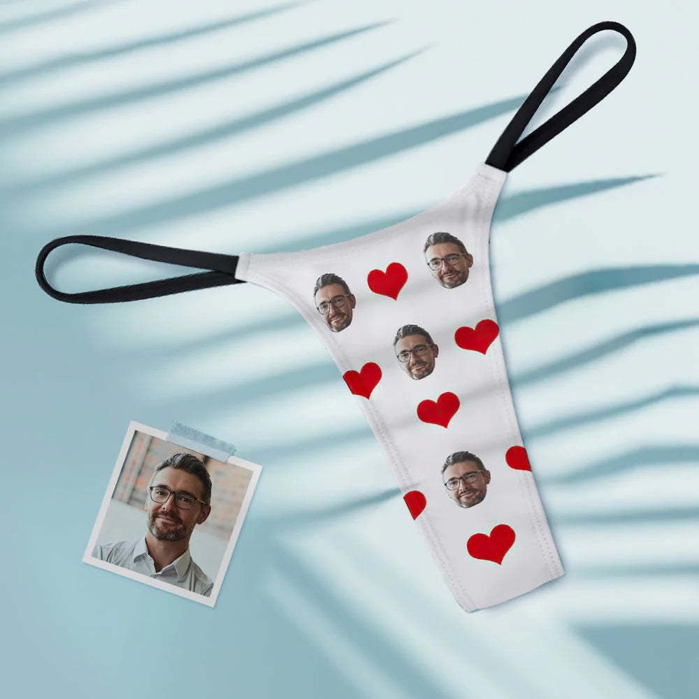 Der Tanga-zapfen Der Kundenspezifischen Gesichts-liebes-herz-frauen - GesichtSocken