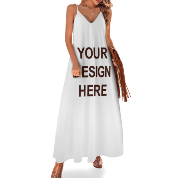 Passen Sie Ihr Design Sling Im Hawaiianischen Stil An, Langes Kleid, Farbenfrohes Geschenk - MyFaceSocksDE