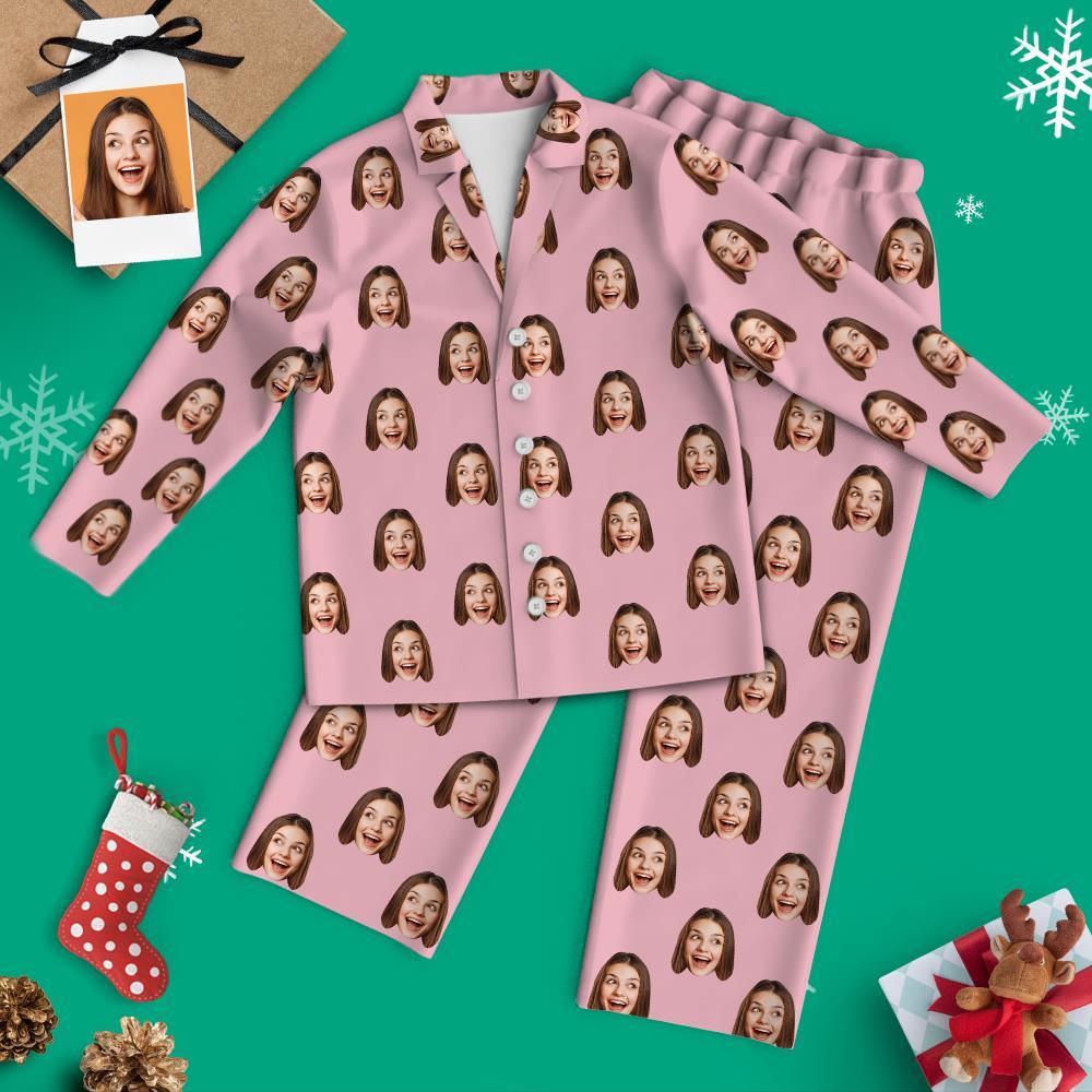 Custom Face Pyjamas Home Pyjamas Leisure Wear – Buntes Großeltern-geschenk - GesichtSocken