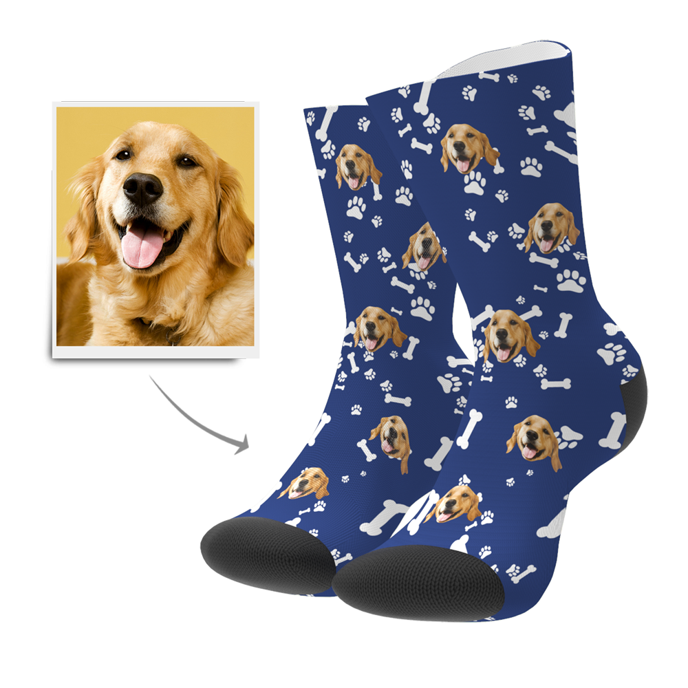 Custom Dog Socks - GesichtSocken