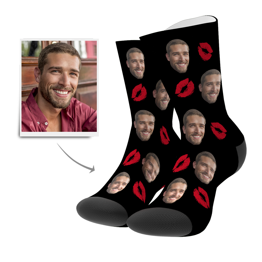 Personalisierte Küssen Mit Socken