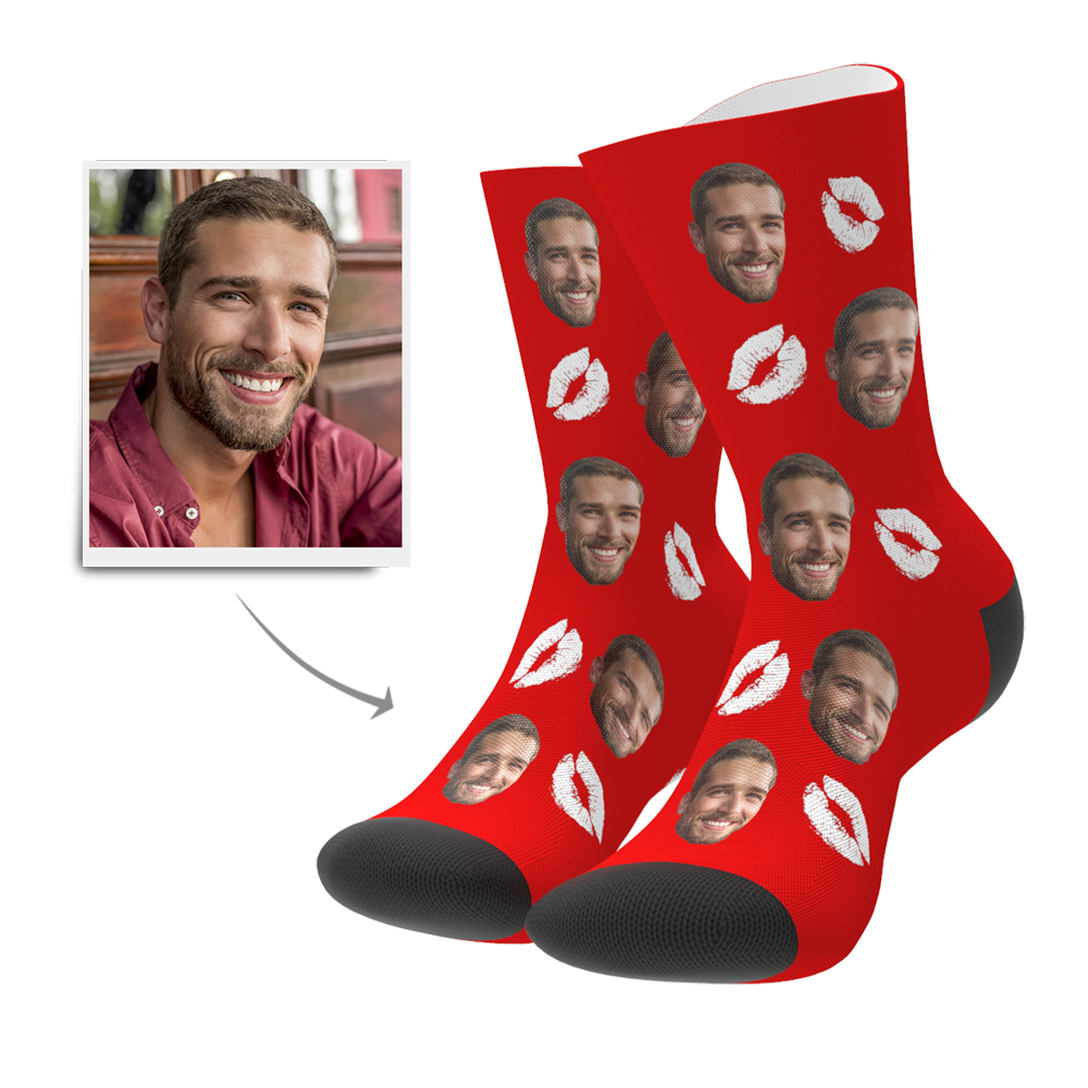 Personalisierte Küssen Mit Socken