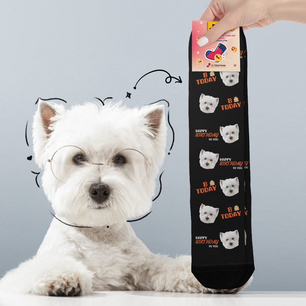 Personalisierte Gesichtssocken Alters- Und Gesichtssocken Geburtstagsgeschenkidee Alles Gute Zum Geburtstag - MyFaceSocksDE