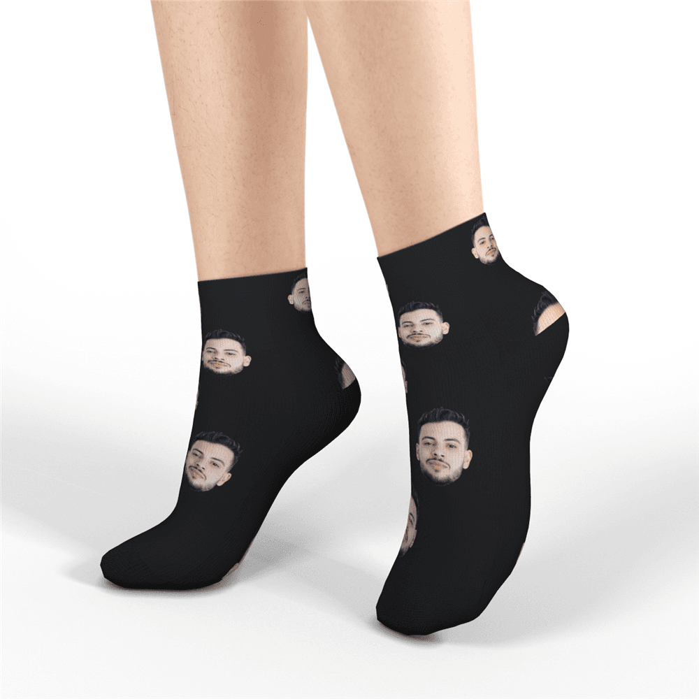 Benutzerdefinierte Kurze Gesichtssocken Benutzerdefinierte Kurze Socken Sommergeschenke - GesichtSocken