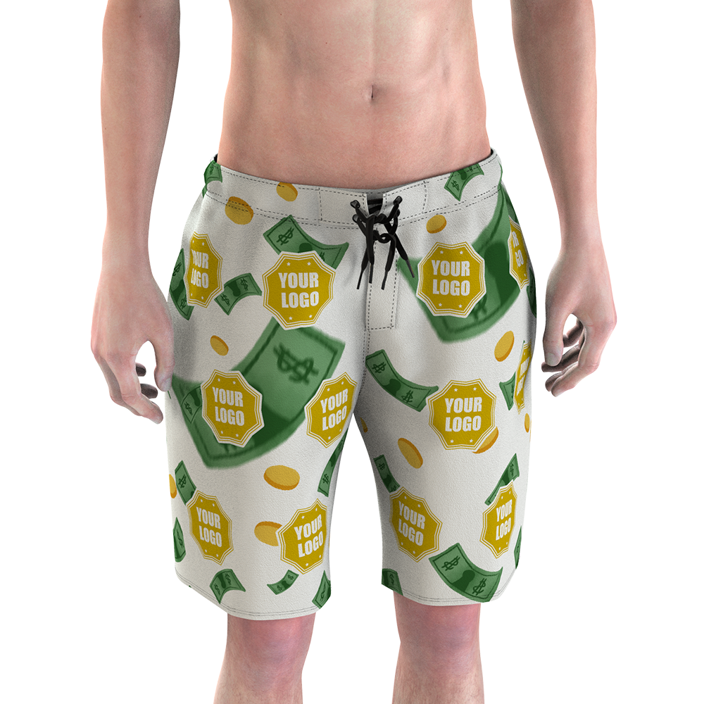 Benutzerdefinierte Herren Mash Foto Swim Trunk mit Ihrem Logo