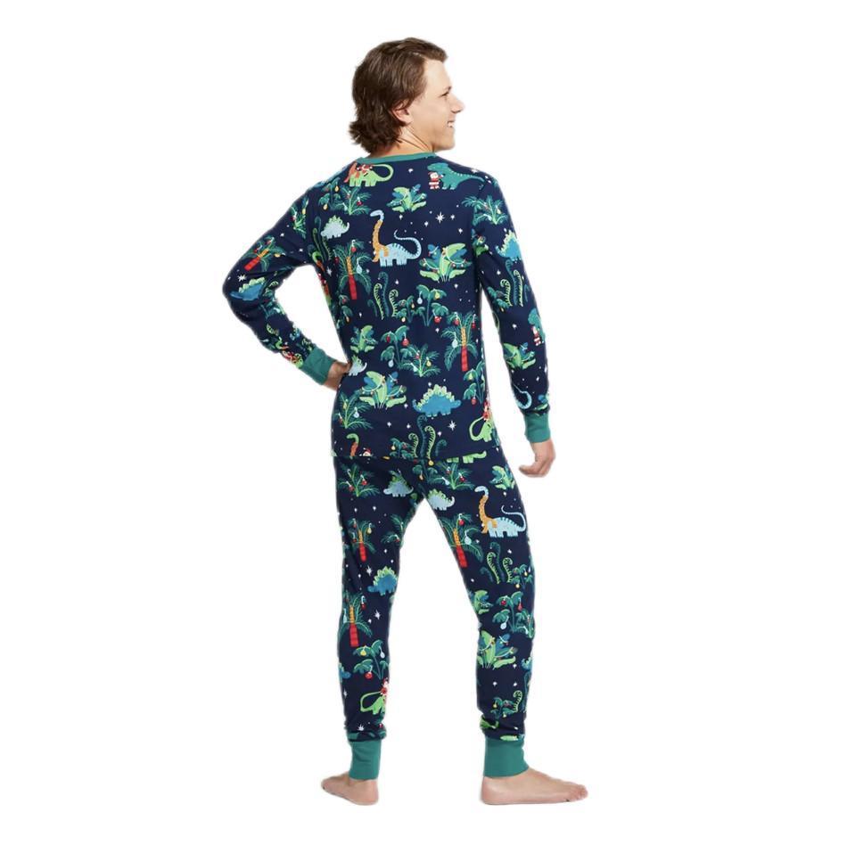 Passende Familien-pyjama-sets Weihnachtsfest-party-nachtwäsche – Weihnachtsmann - GesichtSocken