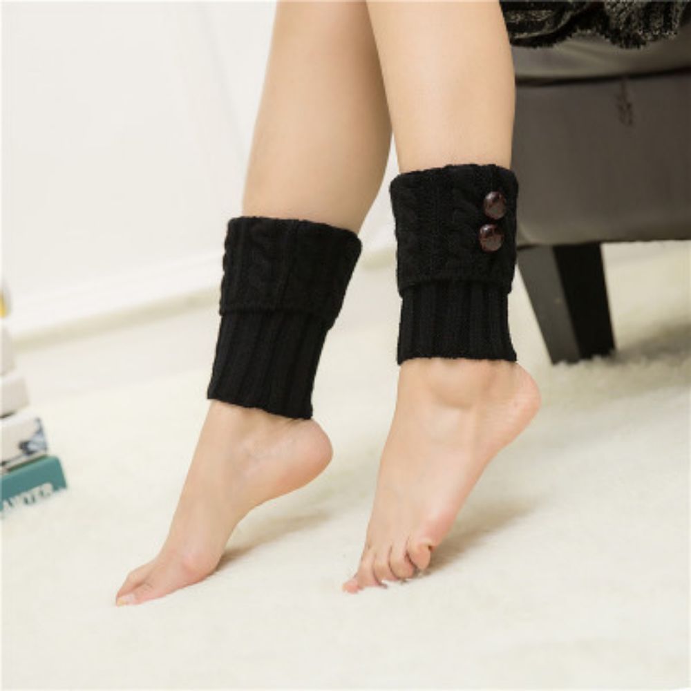 Winter Damen Twist Kniestrümpfe Pile Pile Socken -