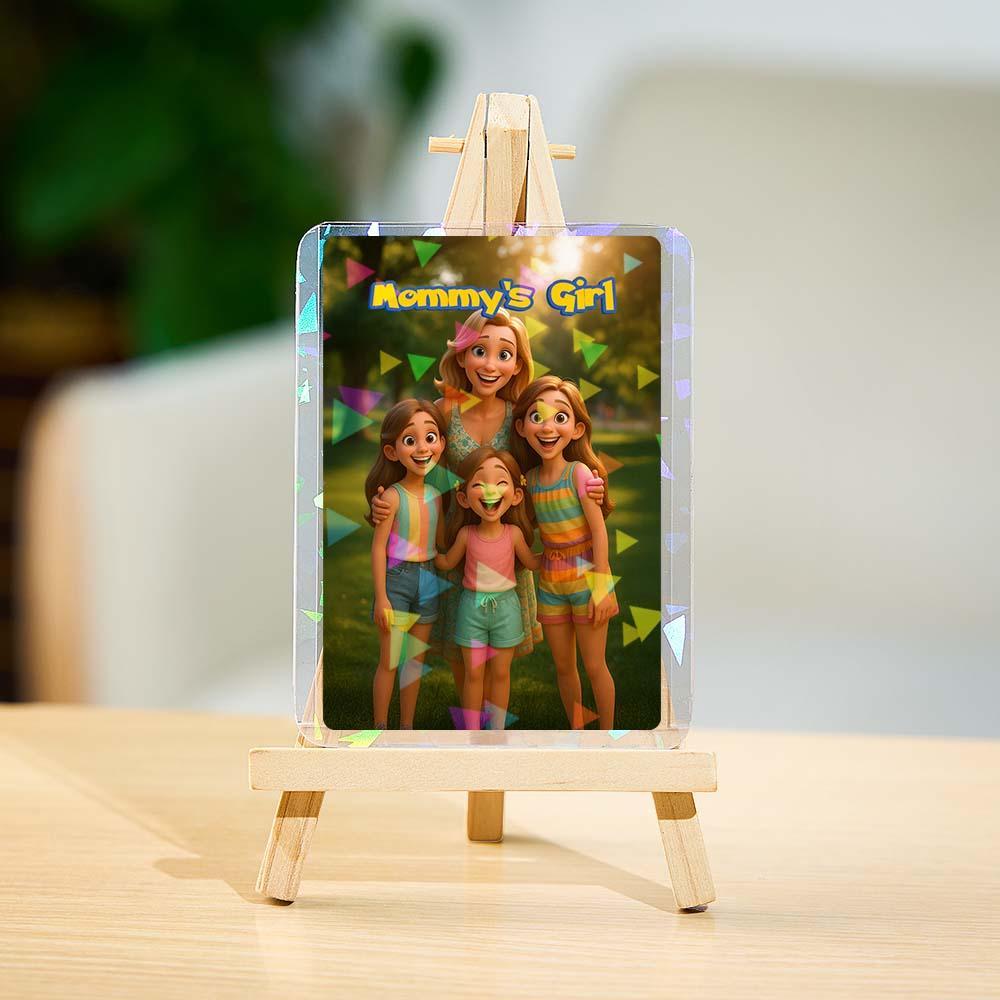 Individuelles Kartengeschenk Im Abenteuerstil Für Die Familie. Verwandeln Sie Ihr Foto In Ein Einzigartiges Sammlerstück. - MyFaceSocksDE
