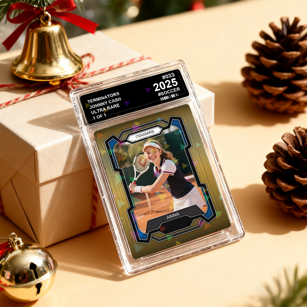 Personalisierte Sportkarte Für Kinder Mit Teamnamen – Tolle Geschenkidee Für Sportler – Weihnachtsgeschenk - MyFaceSocksDE