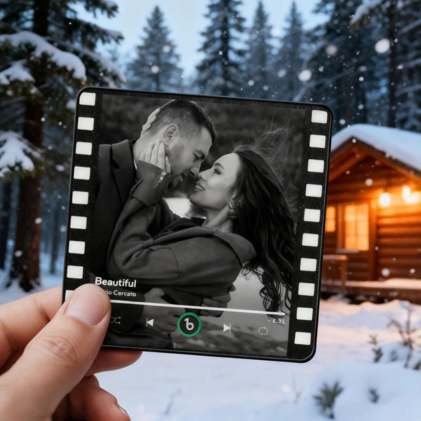 Benutzerdefinierte Musik-kühlschrankmagnete, Benutzerdefinierter Musik-kühlschrankmagnet, Bunter Rahmen, Album-kühlschrankmagnet, Kann Lieder Abspielen, Geschenk Für Liebhaber