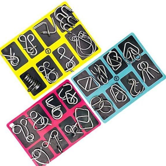 Woyuosn Metal Brain Teaser Puzzles Physics Mind - MyFaceSocksDE