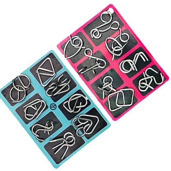Woyuosn Metal Brain Teaser Puzzles Physics Mind - MyFaceSocksDE