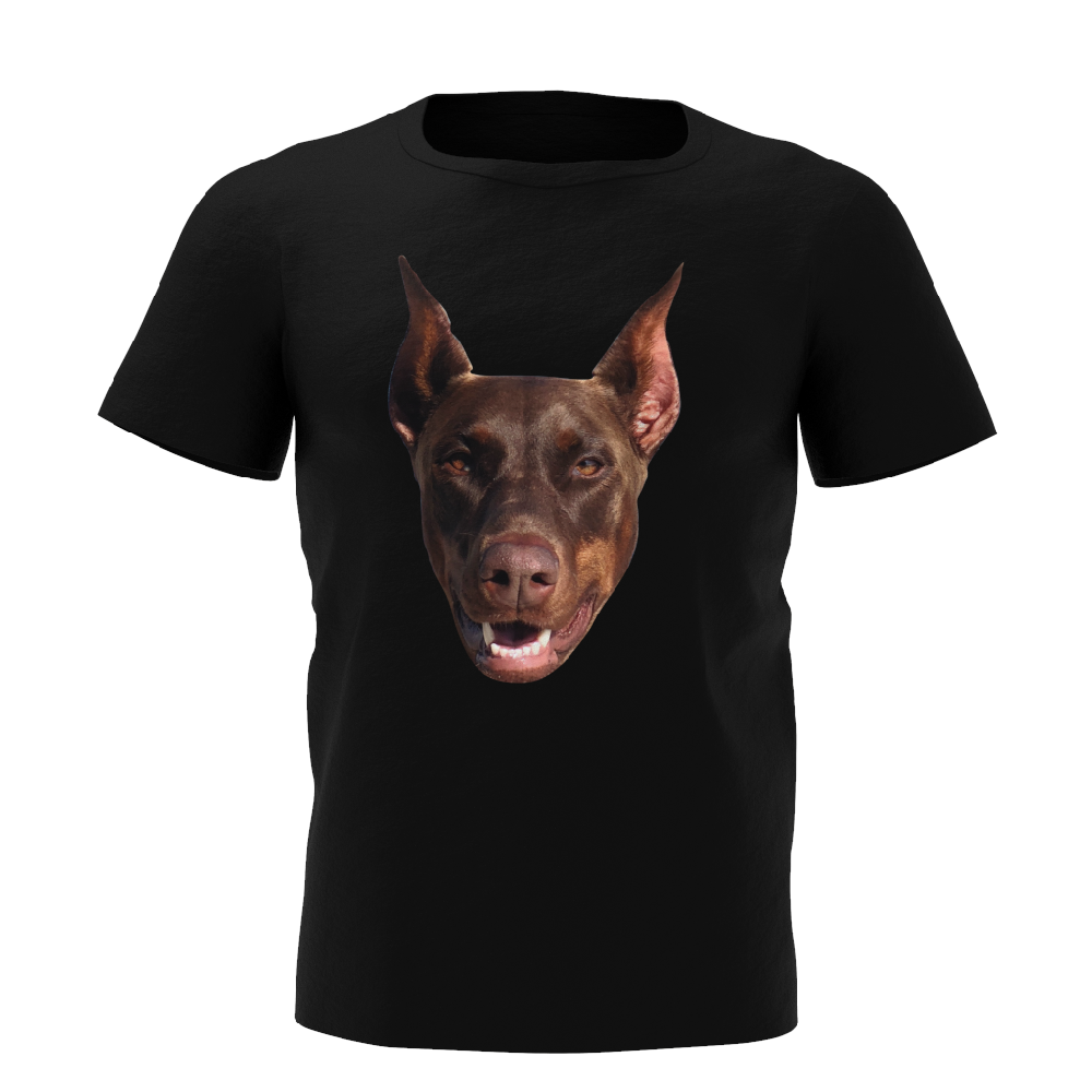 Custom Face Funny Dog T-shirt Pet - facesockseur