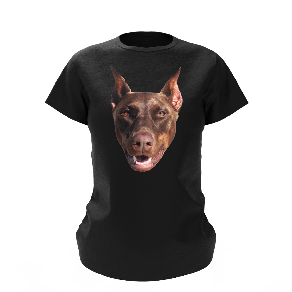 Custom Face Funny Dog T-shirt Pet - facesockseur