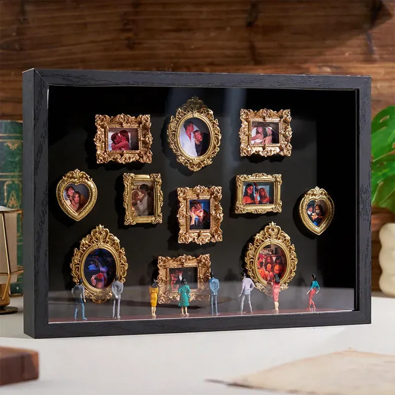 Museum of Us Frame Personalized Couples Gift for Her Cute Miniature Museum Gifts Meaningful Gift Valentine's Day Anniversary Gift - myfacesockseu