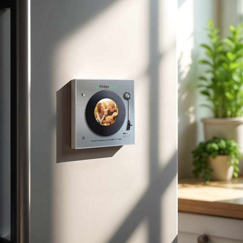 New 5.0 Upgrade Musical Fridge Magnet Fridge Beats Can Customize 1-6 Vinyl and Songs Mother's Day Gifts - Giftlab