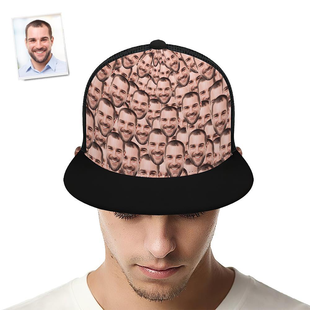 Custom Cap Personalised Mash Face Baseball Caps Adults Unisex Printed Fashion Caps Gift - MyFaceSocksEU