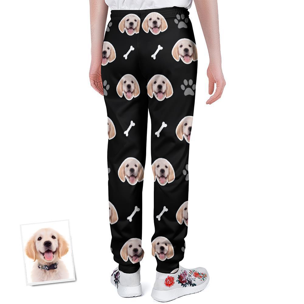 Custom Sweatpants Unisex Joggers with Your Pet Face - MyFaceSocksEU