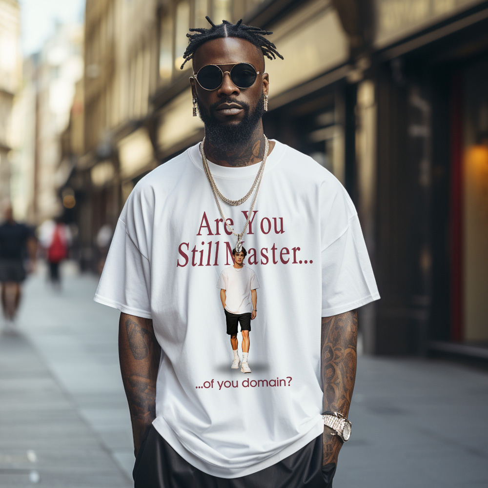 Personalized Photo Vintage T-shirts Old School T-shirt for Lover - myfacesockseu