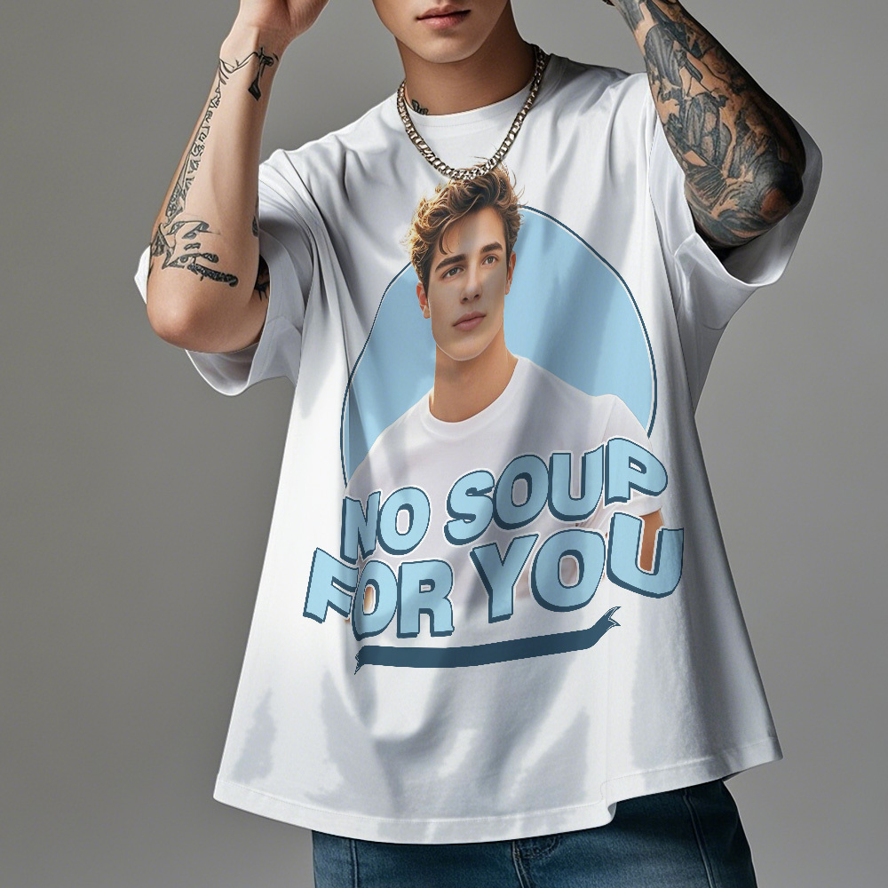 Personalized Photo Vintage T-shirts Old School T-shirt for Lover - myfacesockseu