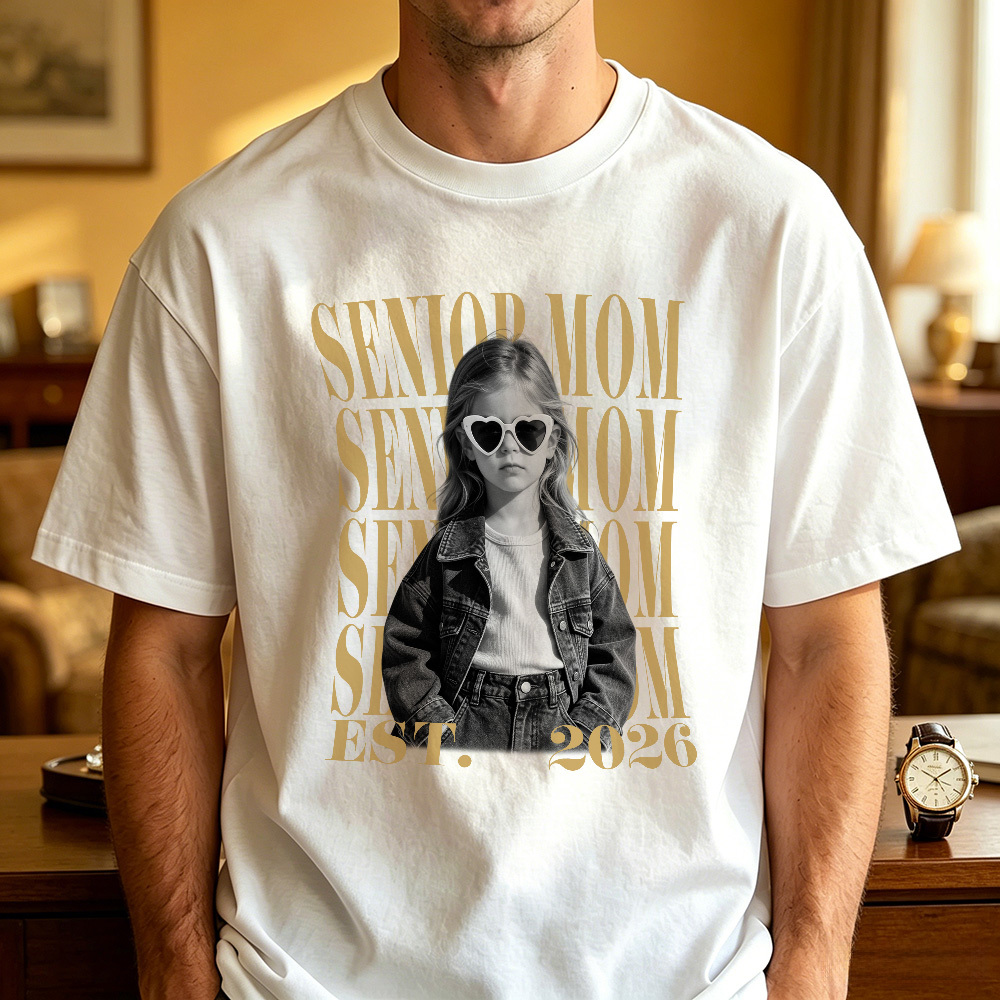 Custom Dad Vintage Photo Shirt: Personalized Fathers Day Shirt With Kids Photo, Funny Dad Shirt, Best Dad Ever Shirt, New Dad Gift - myfacesockseu