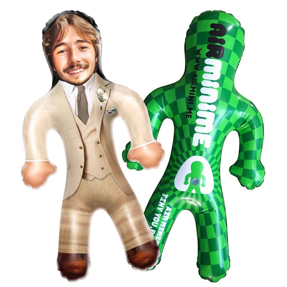 Personalized Groom Blow Up Dolls Inflatable Doll for Funny Wedding Gifts - myfacesockseu