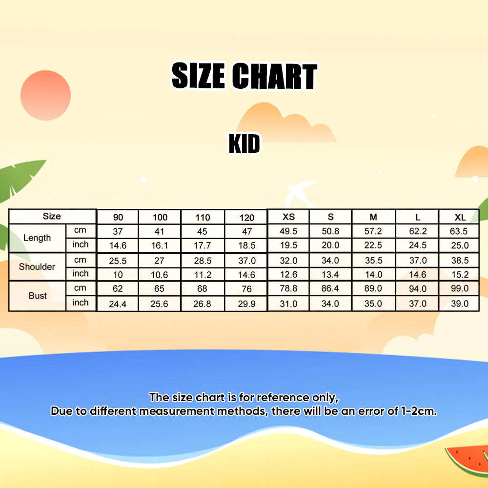 Custom Multi-color Face And Numbers Kid's Hawaiian Shirt Coconut Tree And Pineapple Birthday Gift - MyFaceSocksEU