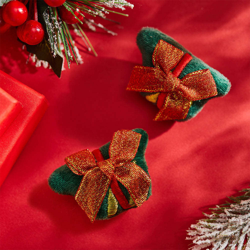 Christmas Socks Brooches Pins Scarf Charm Jewelry New Year Gifts Christmas Presents 2Pcs/set - MyFaceSocksEU