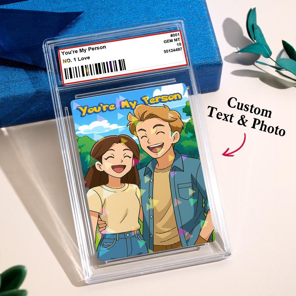 Custom Adventure Style Card Custom Card Present for family Turn Your Photo into a Unique Collectible - myfacesockseu