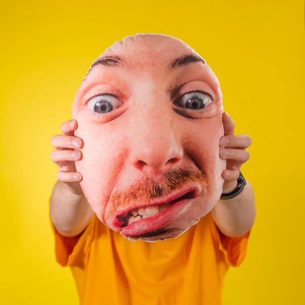 Custom Photo Body Face PersonalizedPillow 3D Portrait Pillow