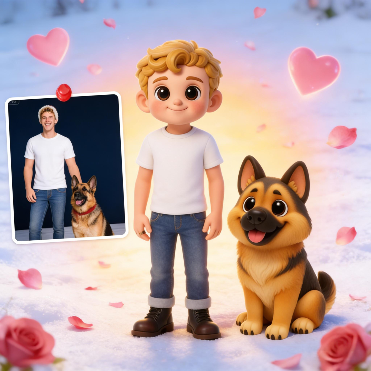 Personalized 3D Character Figurine Made from Photo Unique Office Desk Decoration