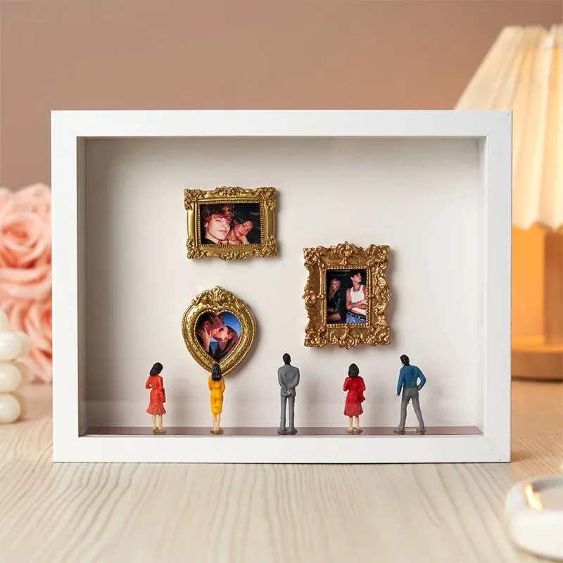 Museum of Us Frame Personalized Couples Gift for Her Cute Miniature Museum Gifts Meaningful Gift Valentine's Day Anniversary Gift