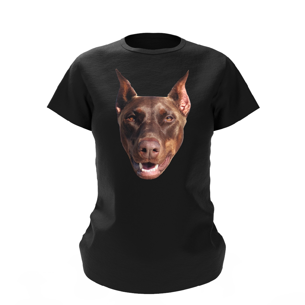 Custom Face Funny Dog T-shirt Pet - MyfaceTshirt