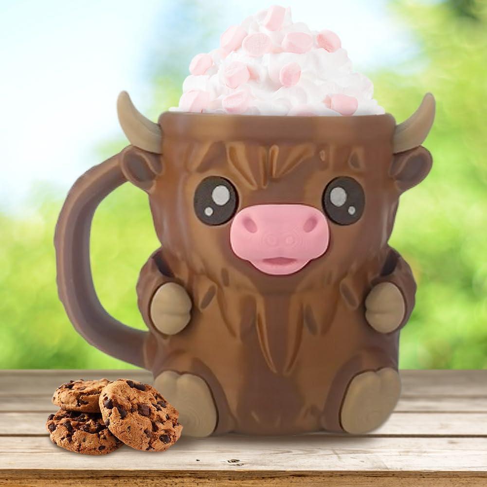 Cute Animal Style Ice Cream Pint Holder with Handle and Spoon Reusable Antifreeze Cooler Sleeve for Ice Cream, Drinks, and Desserts Funny Gifts for Ice Cream Lovers Christmas Gifts - MyFaceSocksUK