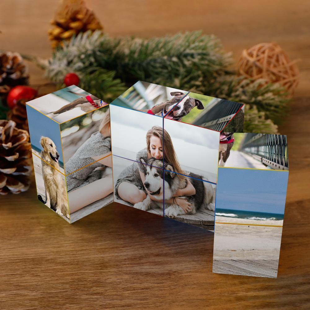Custom Photo Cube Infinity Folding Photo Cube Personalized Gifts