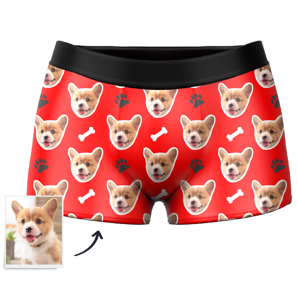 Custom Dog Boxer Shorts - MyPhotoSocks