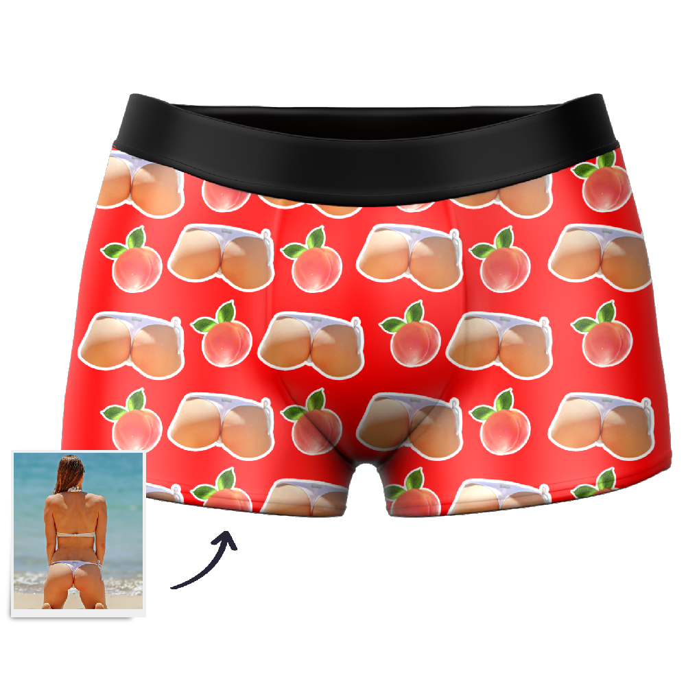Custom Booty Boxer Shorts - MyPhotoSocks