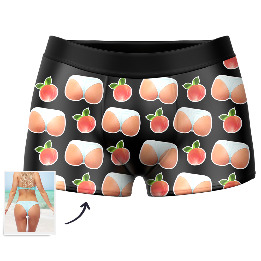 Custom Booty Boxer Shorts - MyPhotoSocks