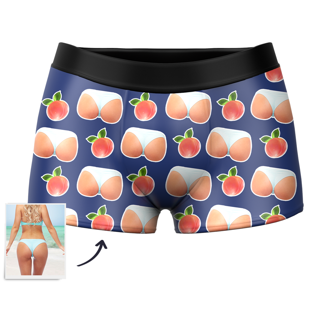 Custom Booty Boxer Shorts - MyPhotoSocks