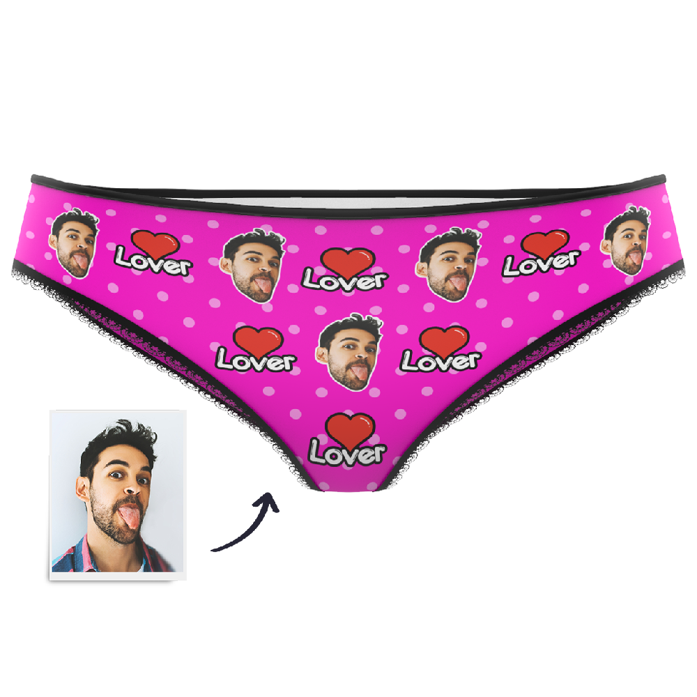 Custom Face Colorful Womens Panties-Lover Personalized LGBT Gifts - MyFaceSocksUK