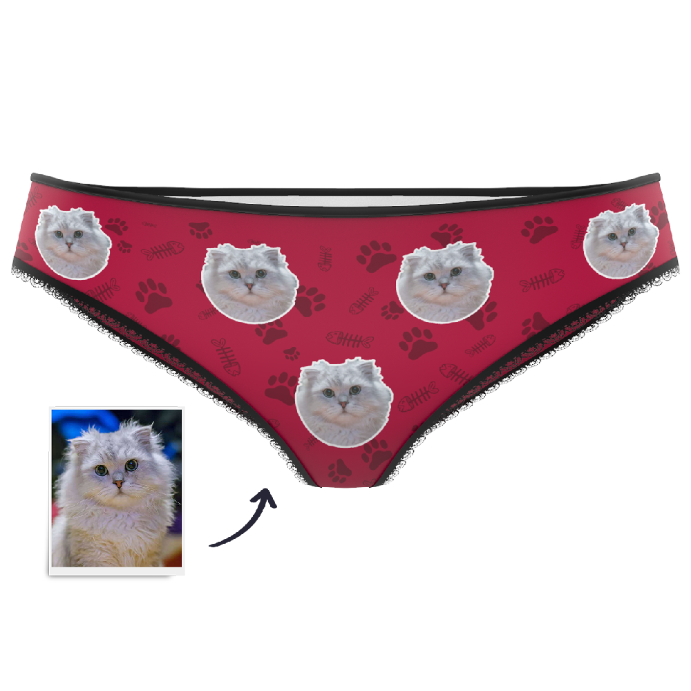 Custom Cat Face Panties - MyPhotoSocks