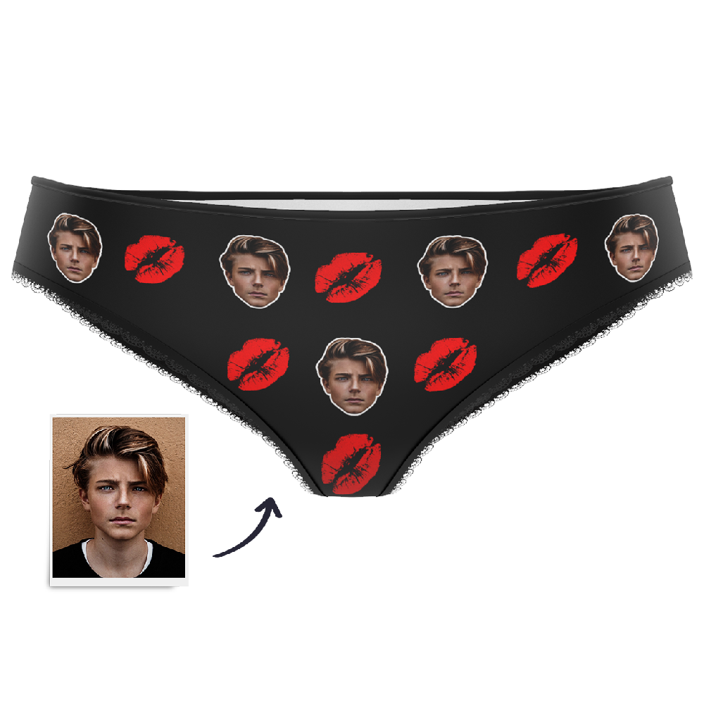 Custom Kiss Face Panties - MyPhotoSocks