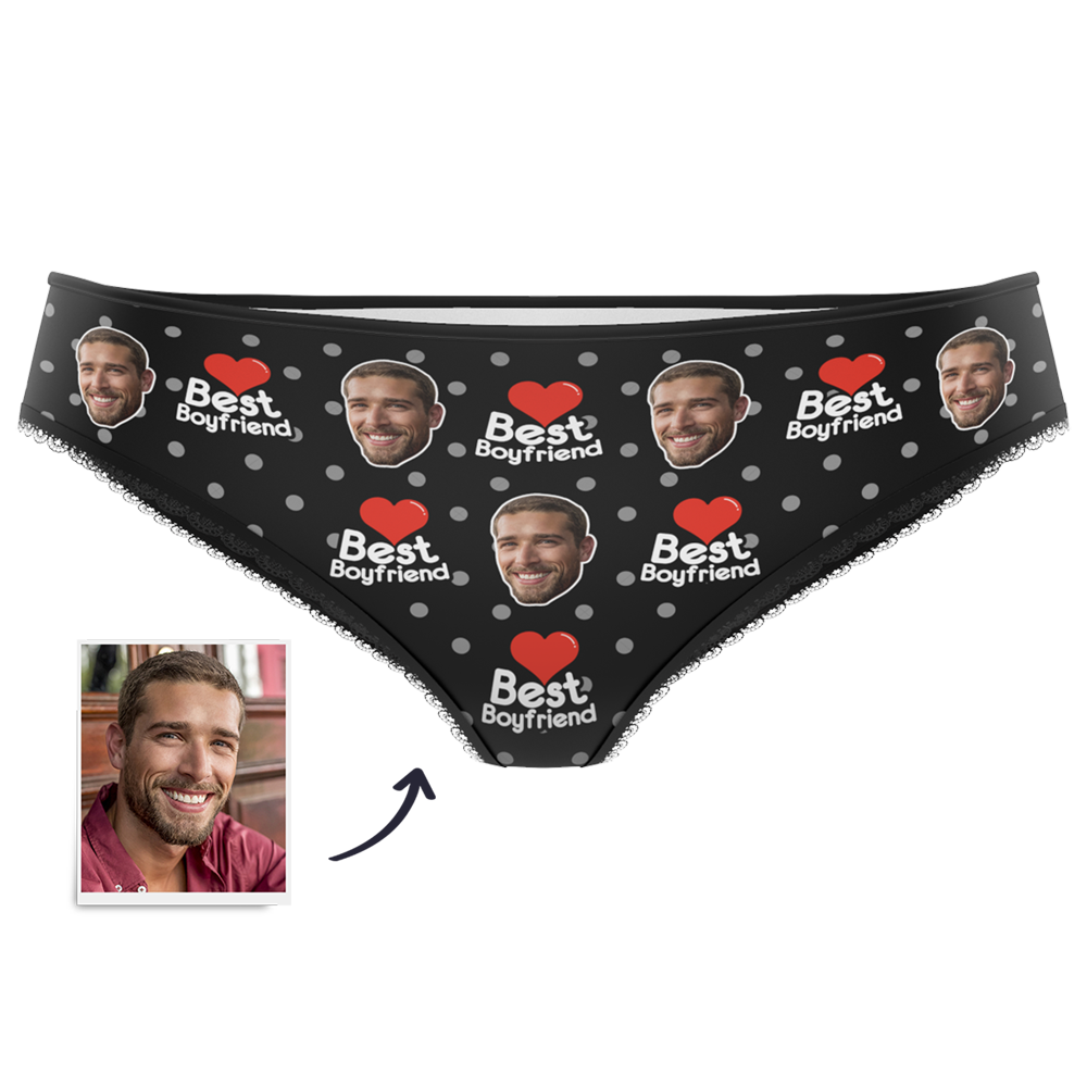 Custom Best Boy Friend Face Panties - MyPhotoSocks